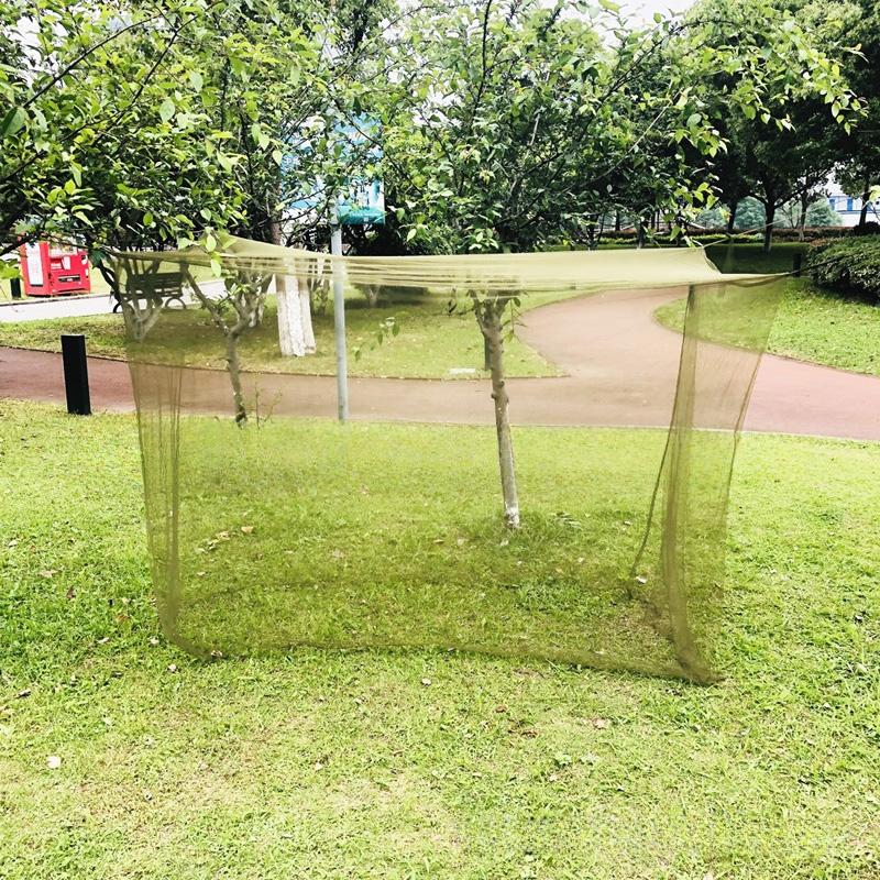 1 шт. москитная сетка для кемпинга военная зеленая легкая в переноске тактическая москитная сетка портативная наружная