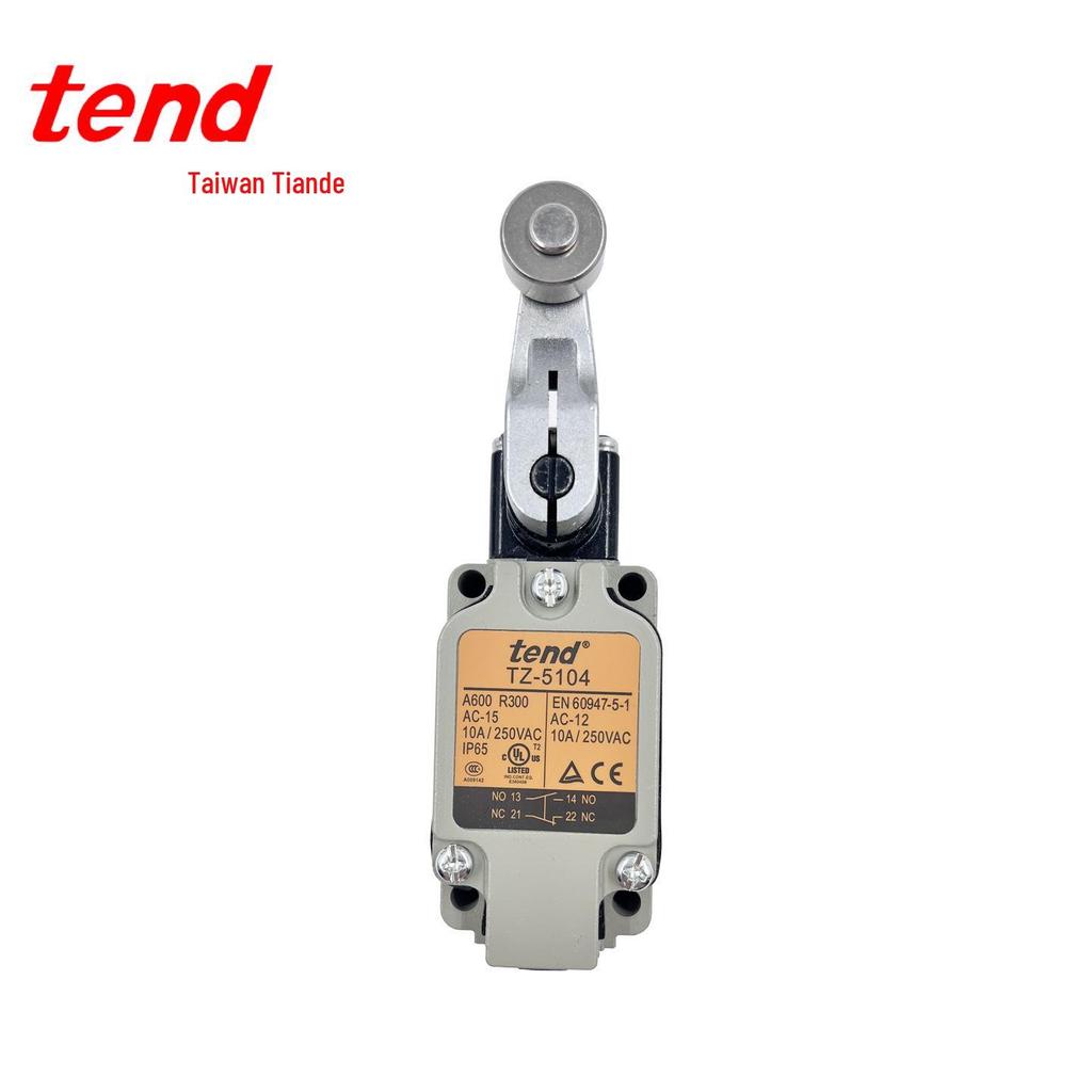 Тайваньский Tende TZ-5104 Концевой выключатель с роликом 10А 250В переменного тока