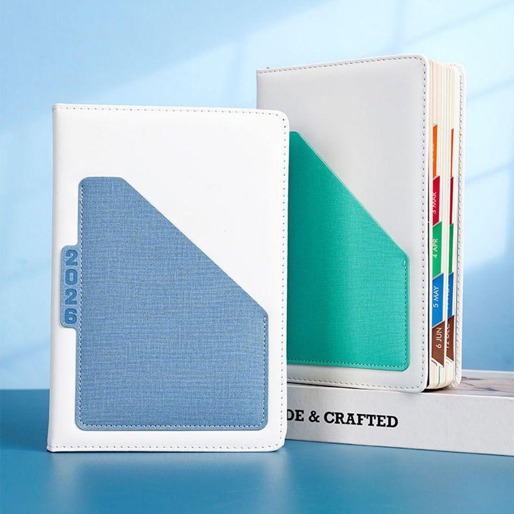Wear-resistant 2026 Schedule Planner Notepad English To-do List Notebook  Student