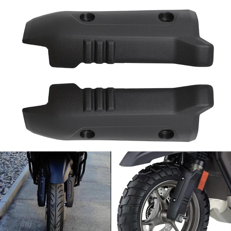 1 Pair Motorcycle Front Fork Shock Guard for BWS 150CC Plastic Protective Cover Shock Absorbing Covers