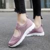 Женские сандалии Мэри Джейн Кроссовки Повседневные розовые носки Туфли Серые Легкие Пляжные Туфли Большие Размеры