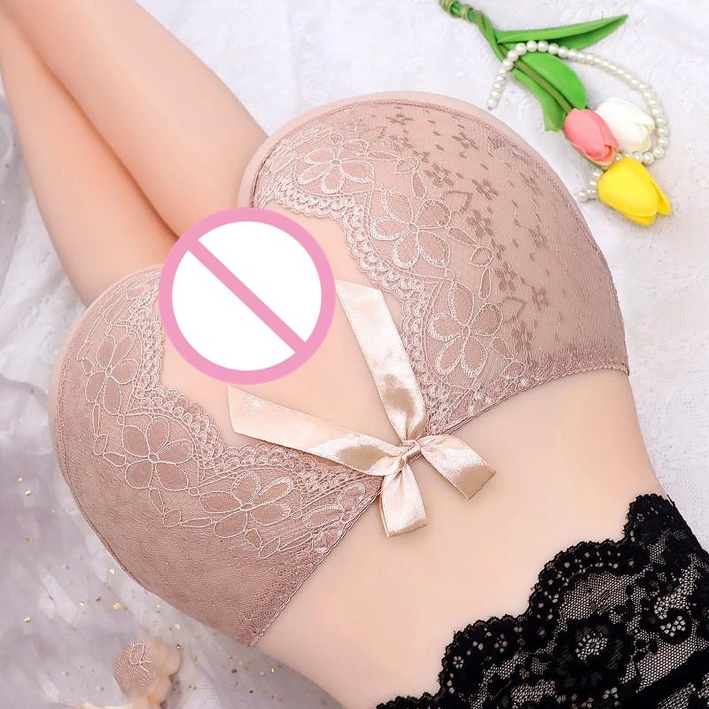 Hot Sale Lady Lace Intimate Sexy Woman Accessories Open Croch Panties Transparent Bowtie Lingerie Female Brief Underwear For Sex