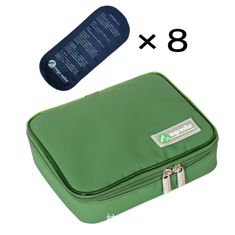 Large Insulated Portable Outdoor Medicine Cooler Bag for Insulin with Ice Pack