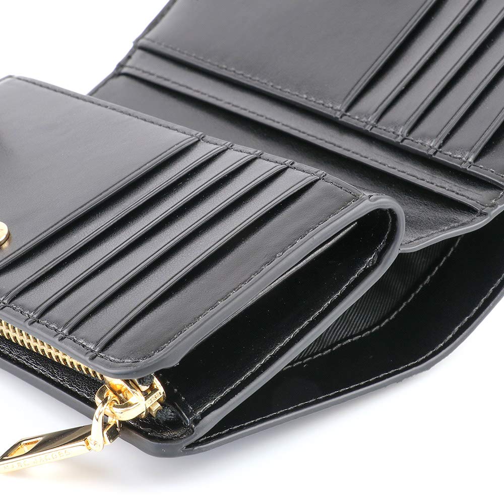 Кошелек двойного сложения M0016990 Чехол для карт [Marc Jacobs] женский (001 ЧЕРНЫЙ) [Элемент]