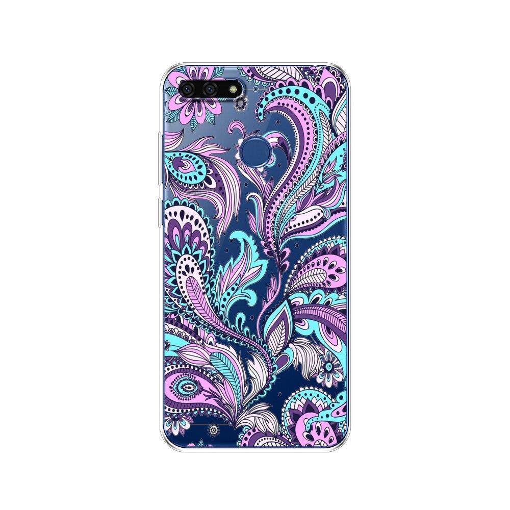 Для Huawei Honor 7C 5,7 дюймов чехол мягкий силиконовый чехол из ТПУ милый защитный чехол для телефона для Huawei Honor 7c Aum-L41 сумки