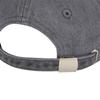 Calvin Klein Classic retro embroidered denim, cotton, peaked cap, same style for men and women, dark PA7-Dark Gray F-No box