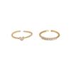 Кольцо Love Inkstone Rhinestone Ring Set Женский уникальный дизайн Модное индивидуальное кольцо Свадебные украшения Подарок на день рождения