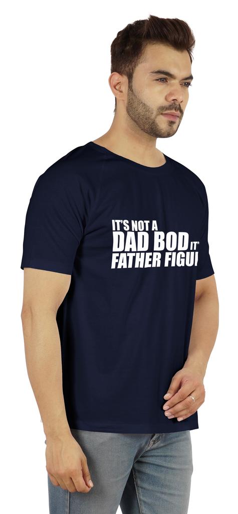 Inkmeso Graphic   It  S Not A Dad Bod It  S A Father Figure   Tshirt For Daddy Raglan Sleeves Jersey