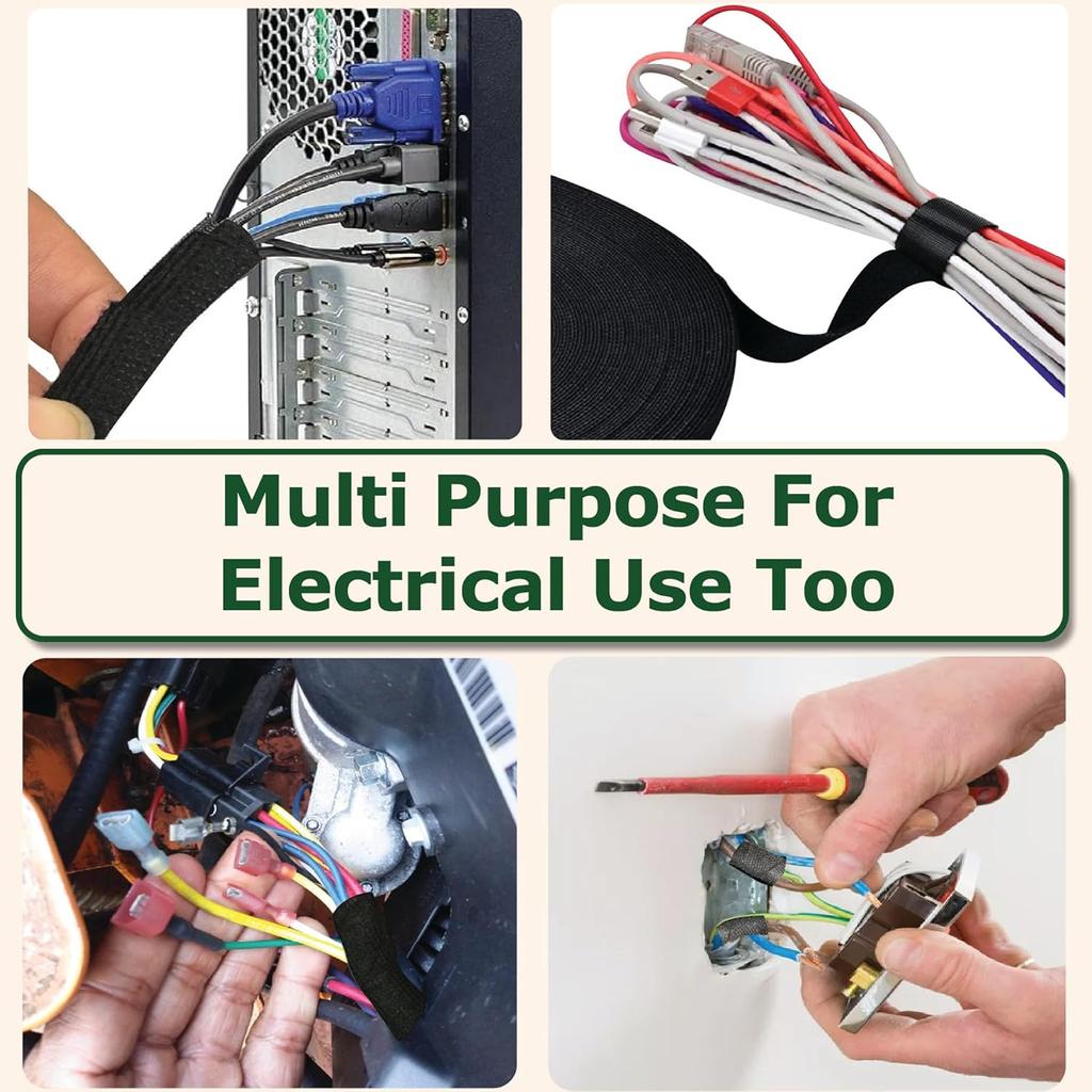 Лента для автомобильной проводки. Термостойкая тканевая изолента для обмотки кабелей и управления проводами ПК.