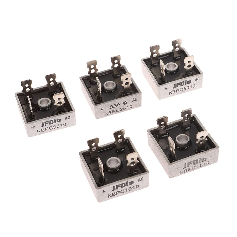 5 шт./лот Kbpc5010 Kbpc1010 Kbpc1510 Kbpc2510 Kbpc3510 Kbpc5010 мостовой выпрямительный диод