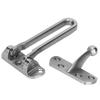 Brushed Nickel AntiTheft Lock Buckle Stainless Steel Swing Bar Door Lock  Front Door