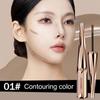 GECOMO Matte Liquid Contour Stick, 3D Nose Shadow Contouring Makeup Highlighter Concealer Concealer