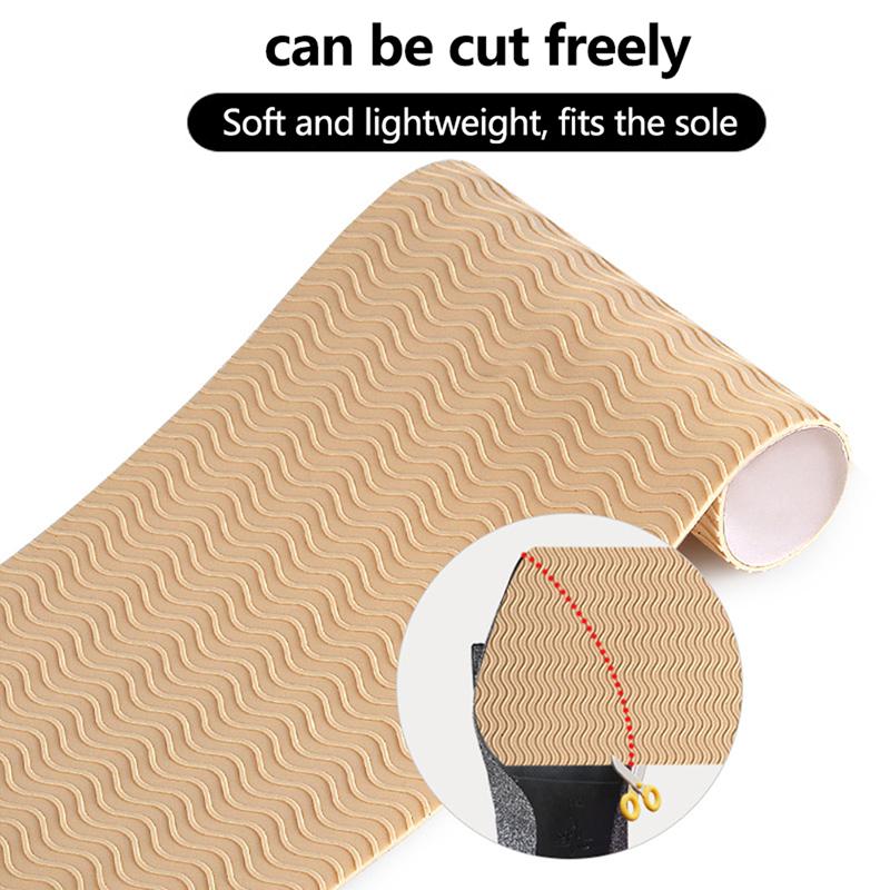 Нескользящая наклейка на подошве, противоскользящая подушечка на высоком каблуке в передней части стопы, противоскользящая подушечка на подошве, унисекс