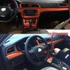 Carbon Fiber Console Stickers for 14-18 Lavida Interior Modification