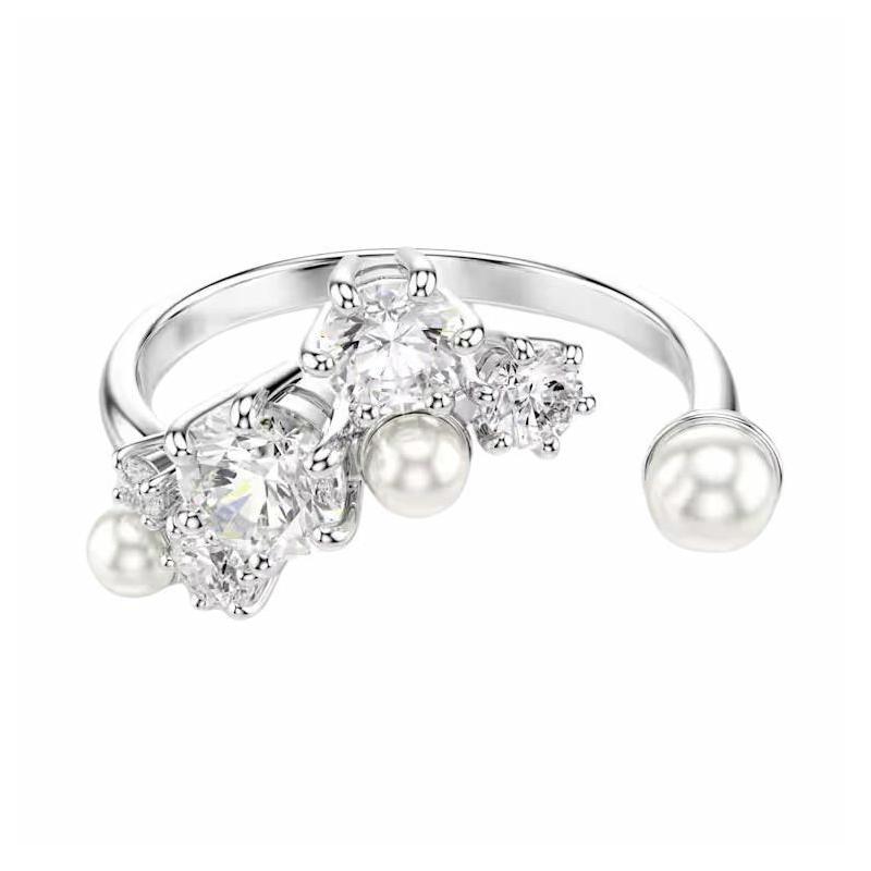 Swarovski Constella Decorative Open Design Ring Women's Silver 5705599