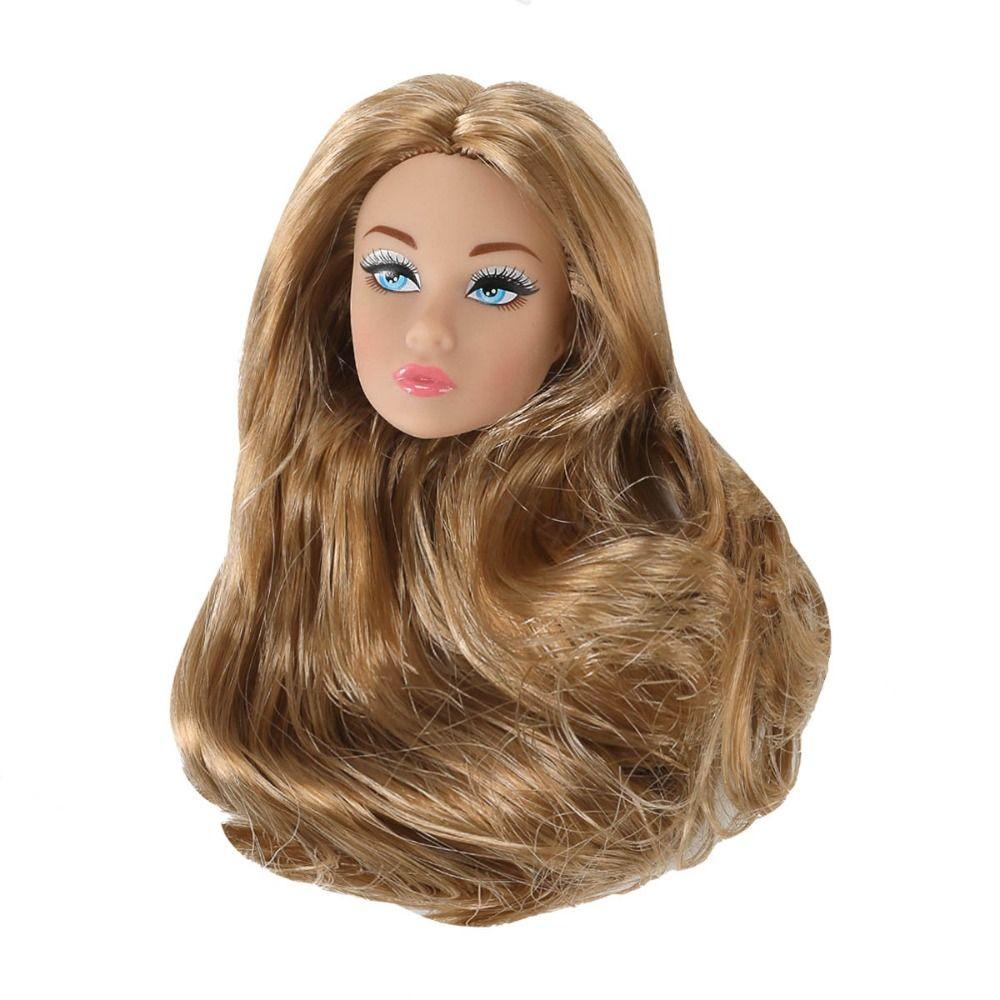 Curly Hair 1/6 Doll Head White/normal/chocolate 30cm Dolls Head Supermodel Doll Head Collection