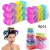 Hair Rollers Self Grip Hook Hair Curlers Heatless Hair Roller Dressing Curly Girl Method Curlers Sticky Styling Tools