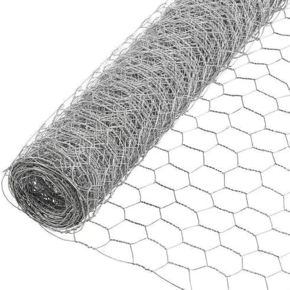 0.1/0.35/0.4m Rabbit Fencing Hexagonal Pet Wire Netting Chicken Wire Mesh for Animal Enclosures
