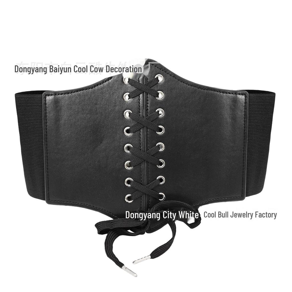 5-Piece Renaissance Costume Set: Corset, Belt, Pouch, Coin Purse, Potion Bottle Props