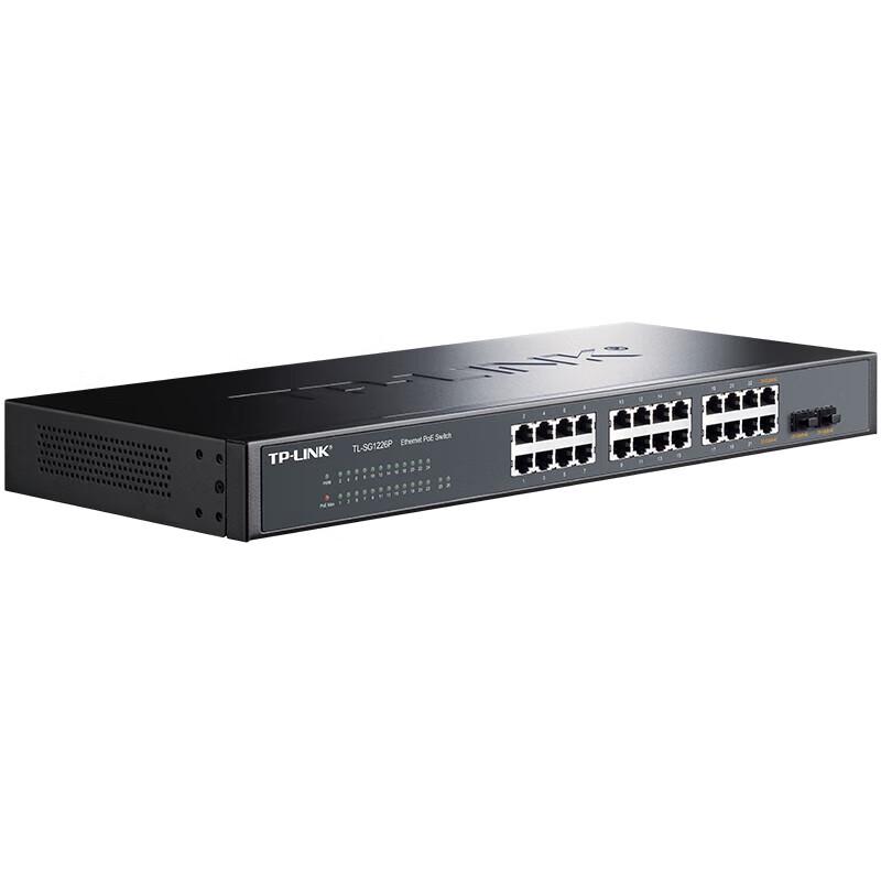 TP-LINK TL-SG1226P 24-Port Gigabit PoE+2 SFP Unmanaged Switch