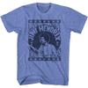 Мужская футболка Jimi Hendrix Live USA Tour 1968