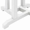 Bartisch White 55 x 55 x 107 cm Polyethylene