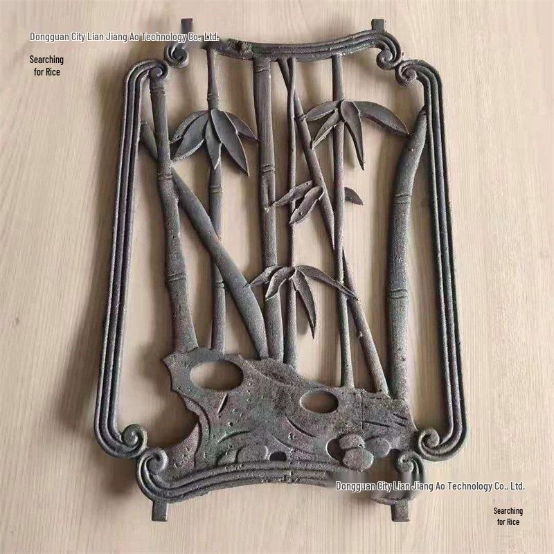 Кованое железо Слива Орхидея Бамбук Хризантема Украшение для Ворот и Окон Чугунный Цветок