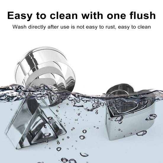 30 шт./компл., набор мини-формочек для печенья из нержавеющей стали, легко хранить, забавные формы, уникальные антикоррозийные формы для детей