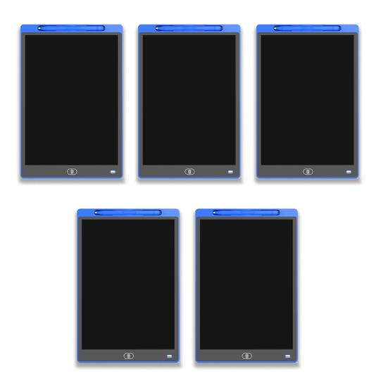 1/5 шт. ЖК-планшет для письма с ручкой, 8,5-дюймовый прямоугольный красочный блокнот для рисования, электронная доска для рисования для детей и взрослых, стираемый блокнот для рисования, образовательная игрушка