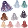 Fashion Women Small Floral Printing Long Soft Wrap Scarf Ladies Shawl Scarves