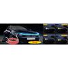 1pcs Car Daytime Running Lights  Hood Light Strip Through-type Auto Modified Front Headlight Upgrade Cuttable Decorative Light