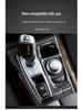 Наклейка на панель переключения передач из углеродного волокна для BMW X5/X6 E70/E71, консоль салона