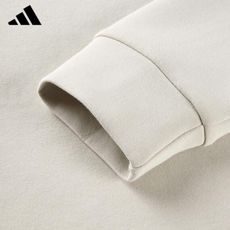 adidas Мужская ветрозащитная толстовка с круглым вырезом для бега на открытом воздухе
