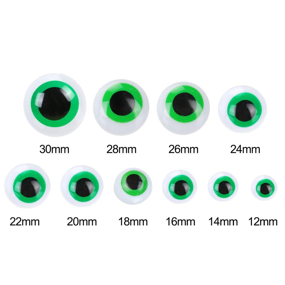 12мм~30мм Безопасные Аксессуары для Игрушек Животных Пластиковые Глаза Кукольные Глаза Рукоделие Лягушачьи Глаза Глазное Яблоко