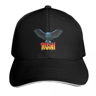 Кепка рок-группы Rush Модная Повседневная Бейсболка Регулируемая Кепка Хип-Хоп Летняя Унисекс Бейсболки