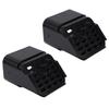 Gutter Downspout Connector Downspout Outlet Filter Guard for 3X4 Inch A Type Gutter Black
