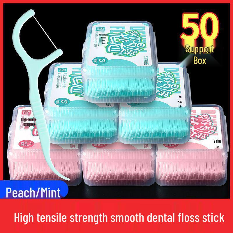 Individually Packaged Ultra-Fine Dental Floss Picks - Family Pack