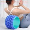 Portable Back Roller Deep Tissue Massage Trigger Point Roller Yoga Wheel  Yoga Exercise