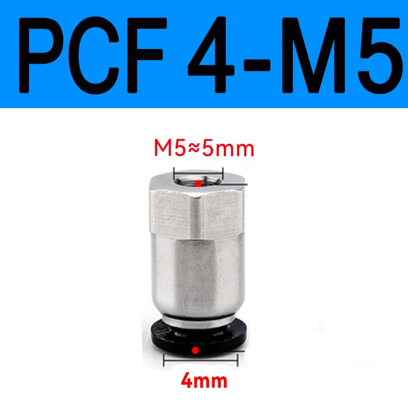 PCF Pneumatic Quick Push-in Tube Fitting Female Thread Straight Connector 04/6/8/10/12-M5/01/2/3/4