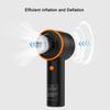 Многофункциональный портативный беспроводной электрический надувной насос с перезаряжаемой USB-зарядкой 5-в-1, уличная надувная и