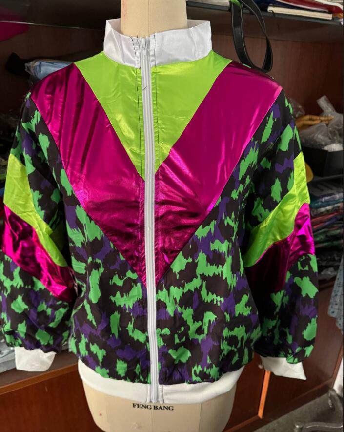 Mens 80s 90s Shell Suit Costume Adult Sports Men Sports 80s 90s Adult Fancy Dress Outfit Shell Suit Costume cosplay costumes