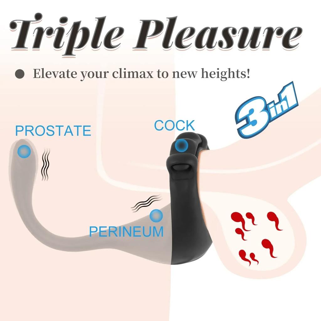 Пульт дистанционного управления вибрирующее кольцо для пениса для мужчин с пулей 3 в 1 регулируемое кольцо для пениса Ansu стимулятор взрослые секс-игрушки для пар