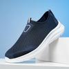 Men's Shoes New Summer Hollow Trend Casual Sports Shoes Large Size Work Travel Running Mesh Shoes