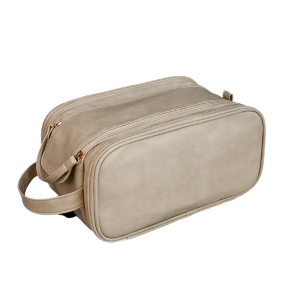 Роскошная косметичка большой вместимости, кожаная сумка для умывальных принадлежностей, портативная дорожная косметичка для девочек