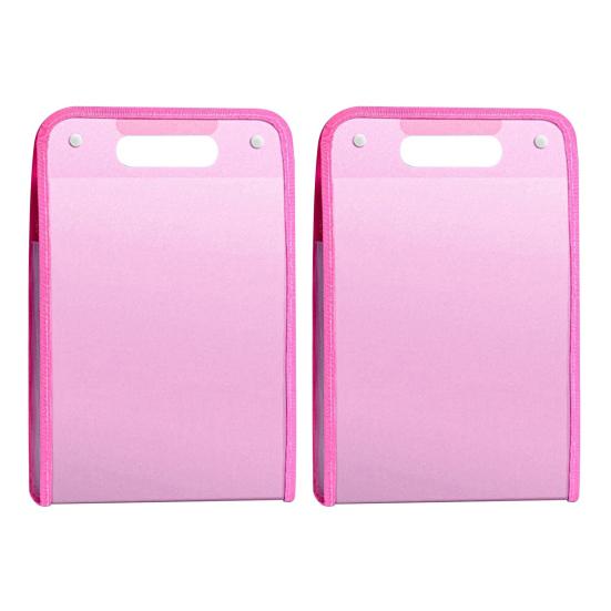 2 шт. Органайзер для аккордеонных файлов 13 карманов Портативный органайзер для документов и квитанций для файлов формата А4 Водонепроницаемая расширяющаяся папка-органайзер Школьный портфель Офисные принадлежности