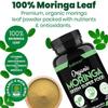 Organic Herbal Extracts Capsules, 500 Mg, 120 Count Per Bottle, Gluten-Free