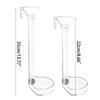 Feeding Food Tube for FishTank Feeding Tools with Dish Bowl Easy Clean Transparent Acrylic Crystal Shrimp Pot