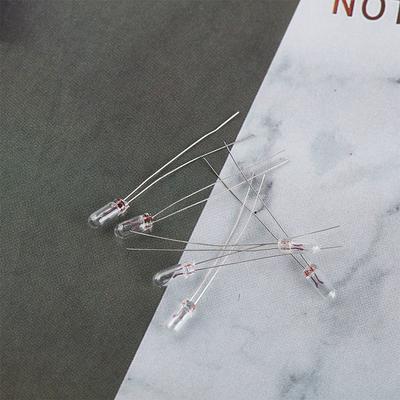 10 шт. мини 3/4/5 мм 3/6/12/24 В лампа накаливания Эдисона с рисом