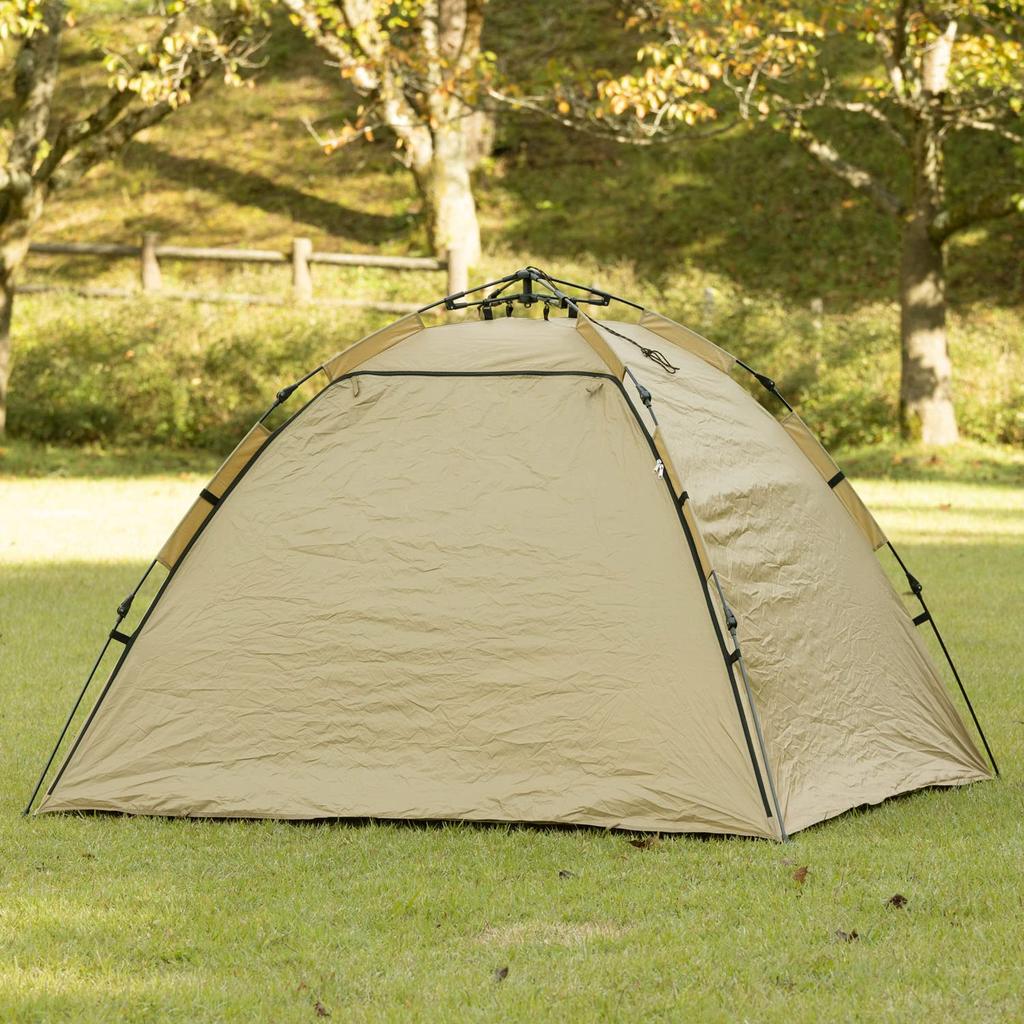 BUNDOK MOLUSKO MOLSKO Pull-Up Shelter, Beige, MS-15BE Sunshade