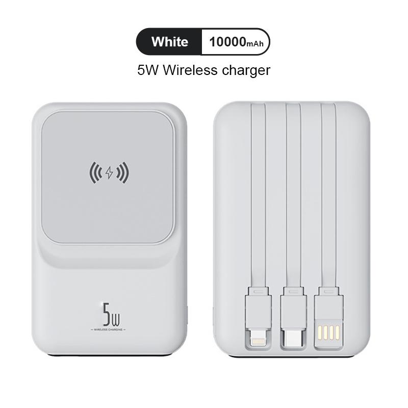 10000mAh Wireless Charger Portable Powerbank External Spare Macsafe Magnetic Battery Pack Power Bank For Iphone 12 13 14Pro Max